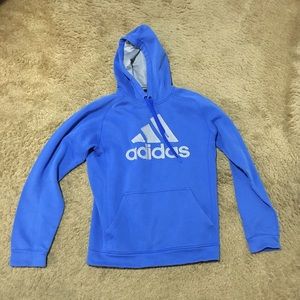 Blue and grey Adidas sweatshirt! Great condition